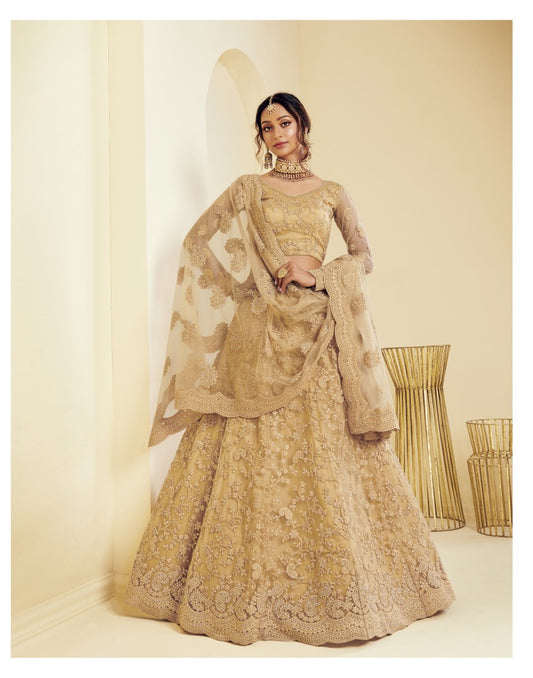 New Semi Stitiched Bridal Lehenga Choli