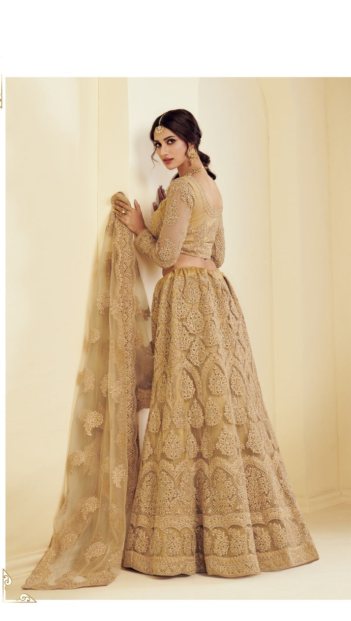 New Semi Stitiched Bridal Lehenga Choli