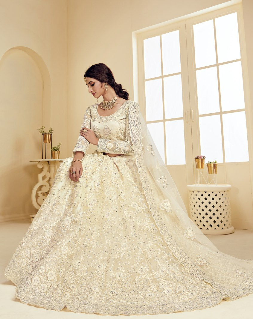 New Semi Stitiched Bridal Lehenga Choli