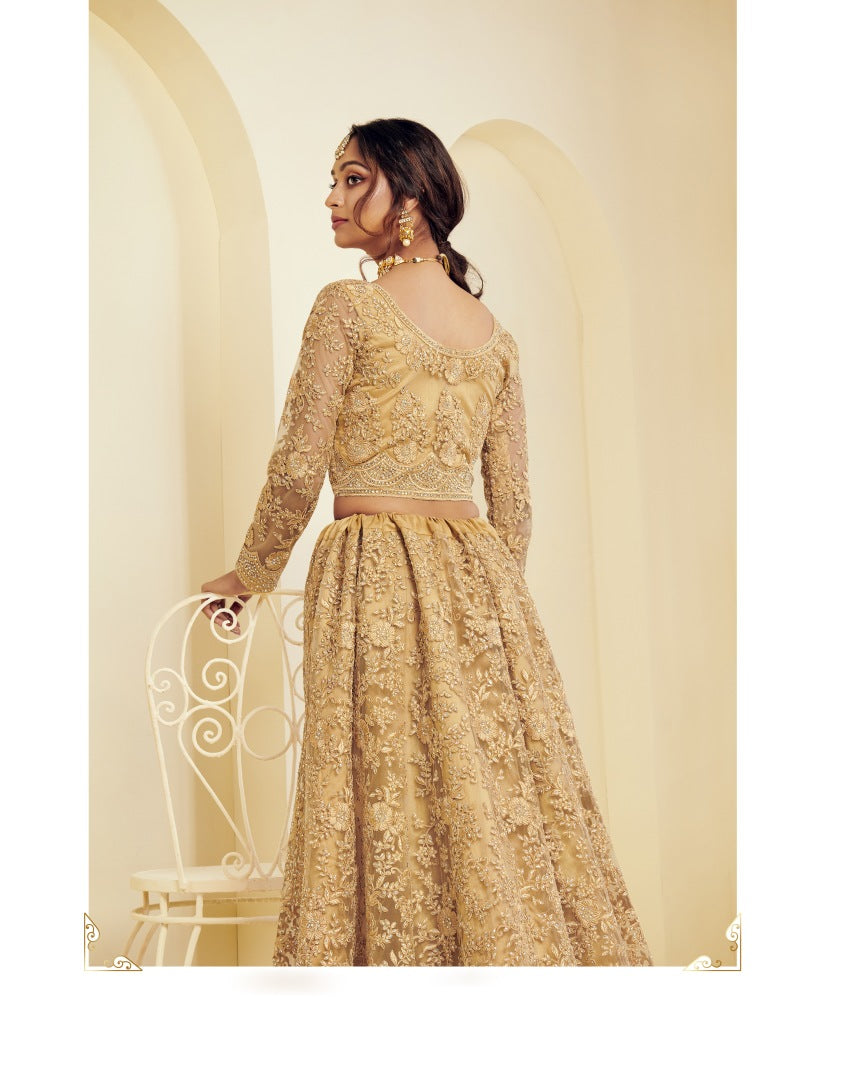 New Semi Stitiched Bridal Lehenga Choli