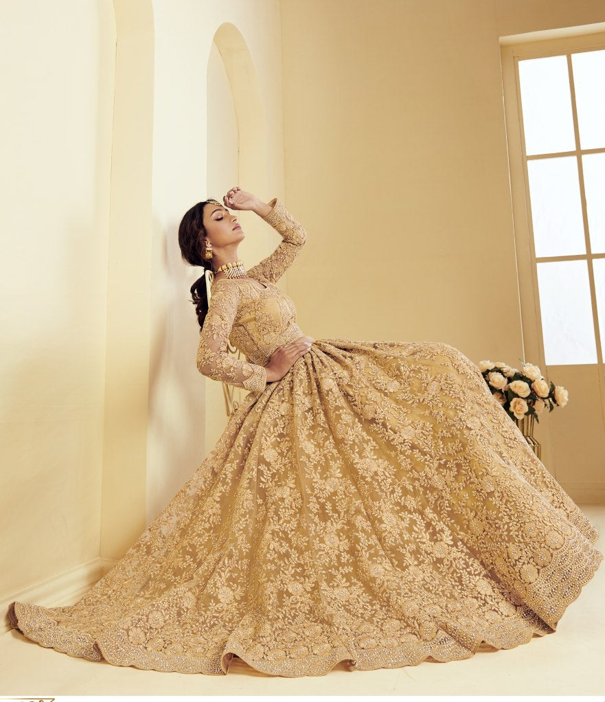 New Semi Stitiched Bridal Lehenga Choli