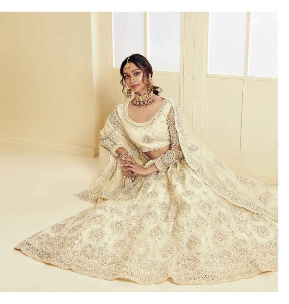 New Semi Stitiched Bridal Lehenga Choli