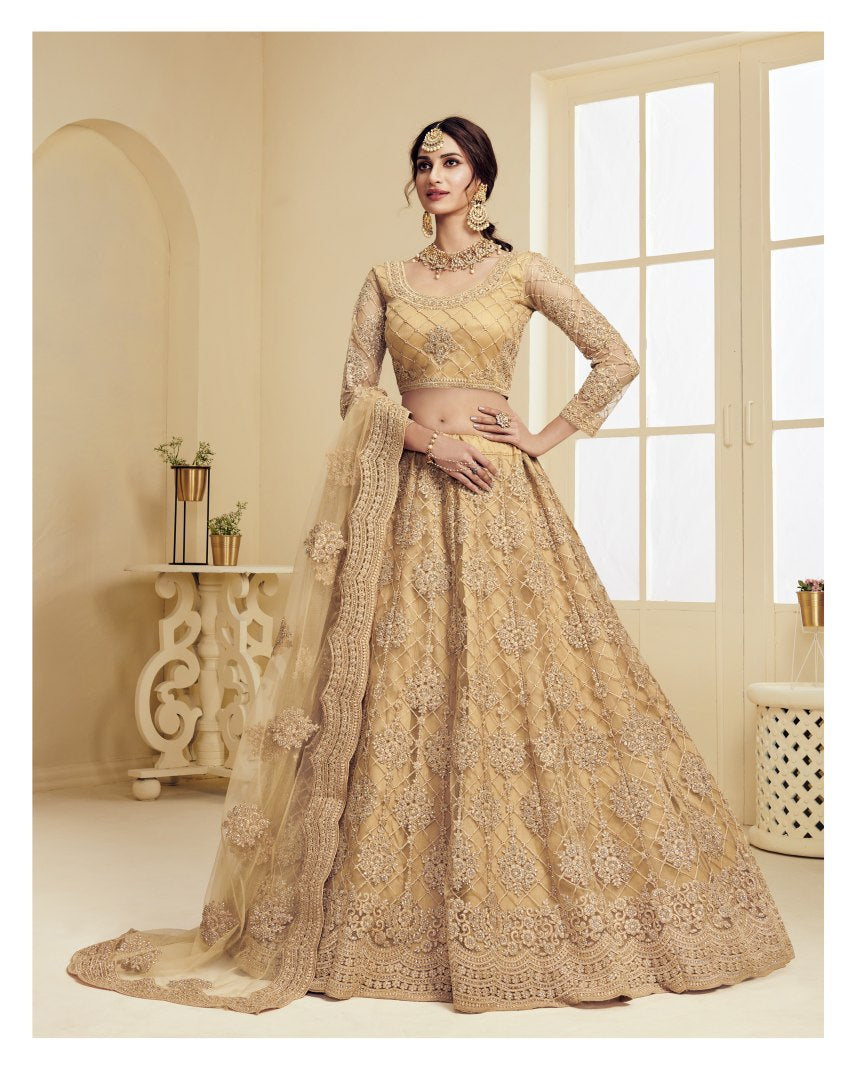 New Semi Stitiched Bridal Lehenga Choli