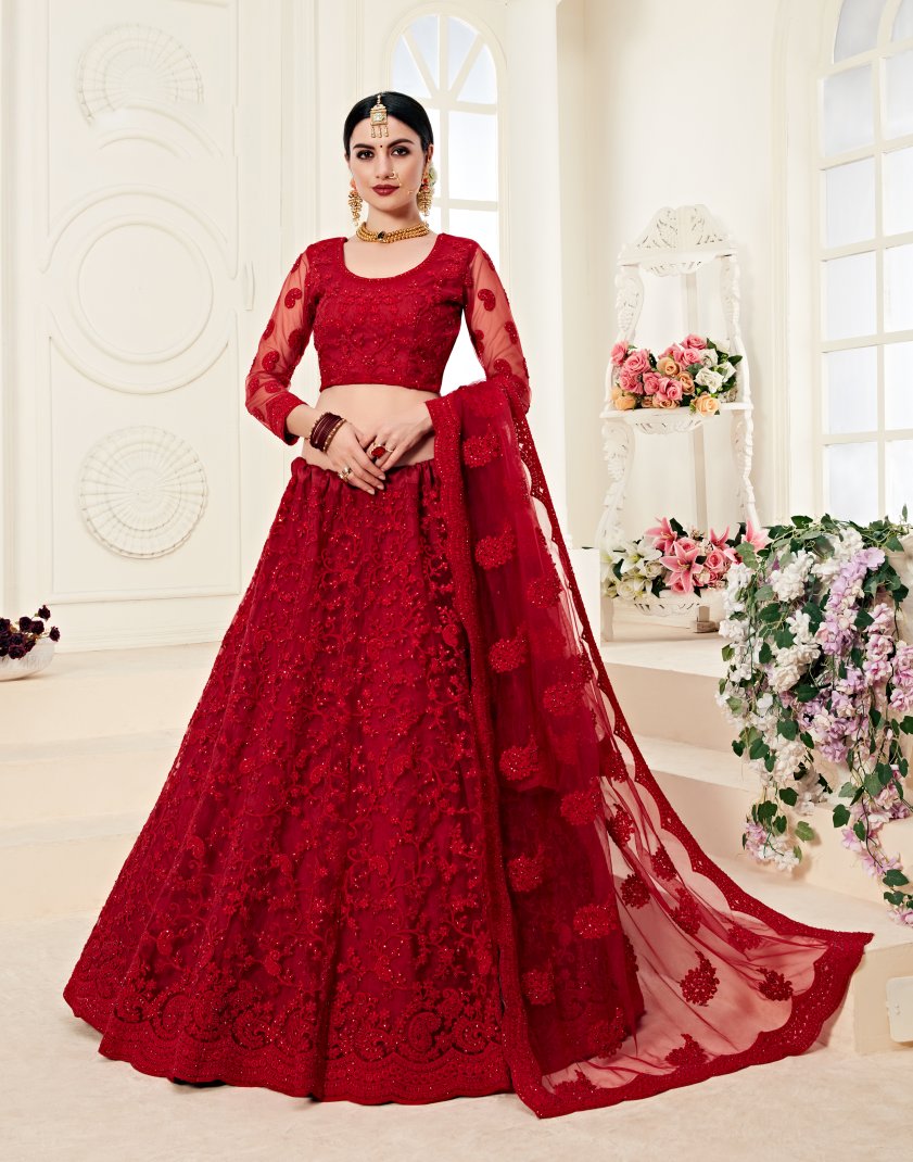 New Semi Stitiched Lehenga Choli