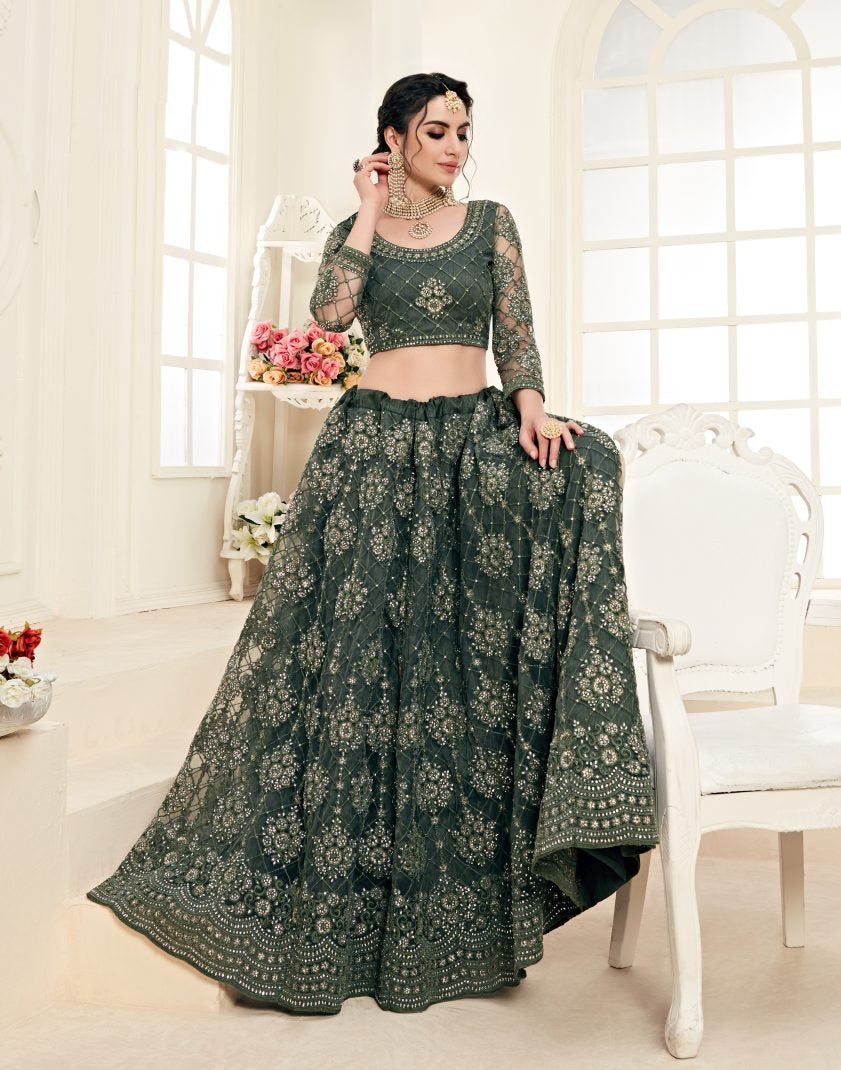 New Semi Stitiched Lehenga Choli