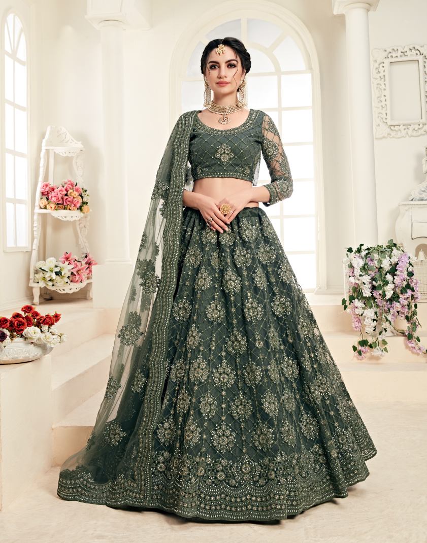 New Semi Stitiched Lehenga Choli