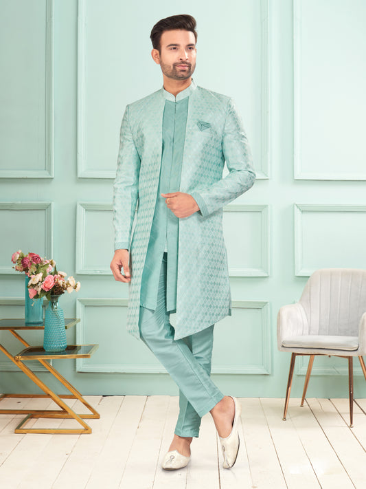 Kurta Pyjama With Jacket