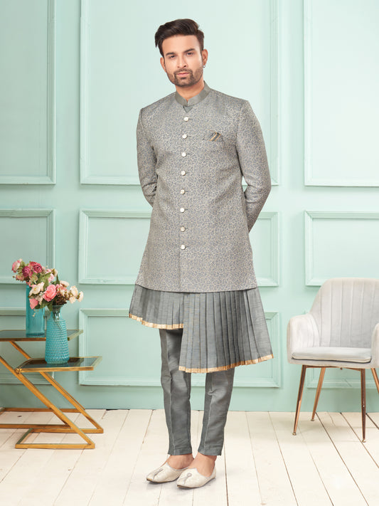 Kurta Pyjama With Jacket