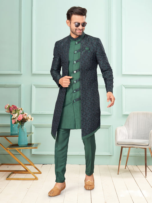 Kurta Pyjama With Jacket