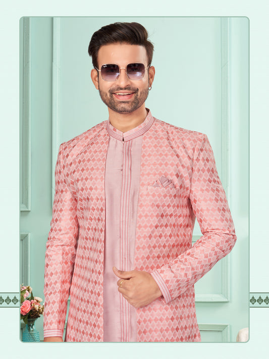 Kurta Pyjama With Jacket