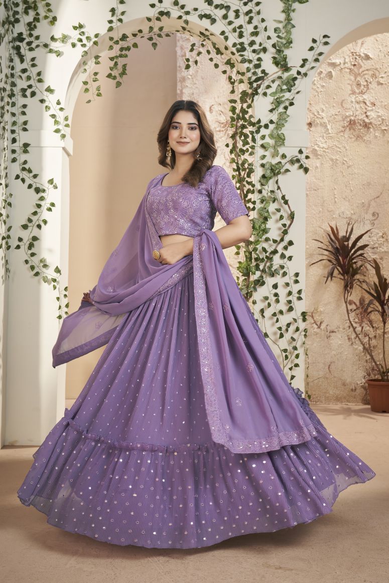 New Semi Stitiched Lehenga Choli