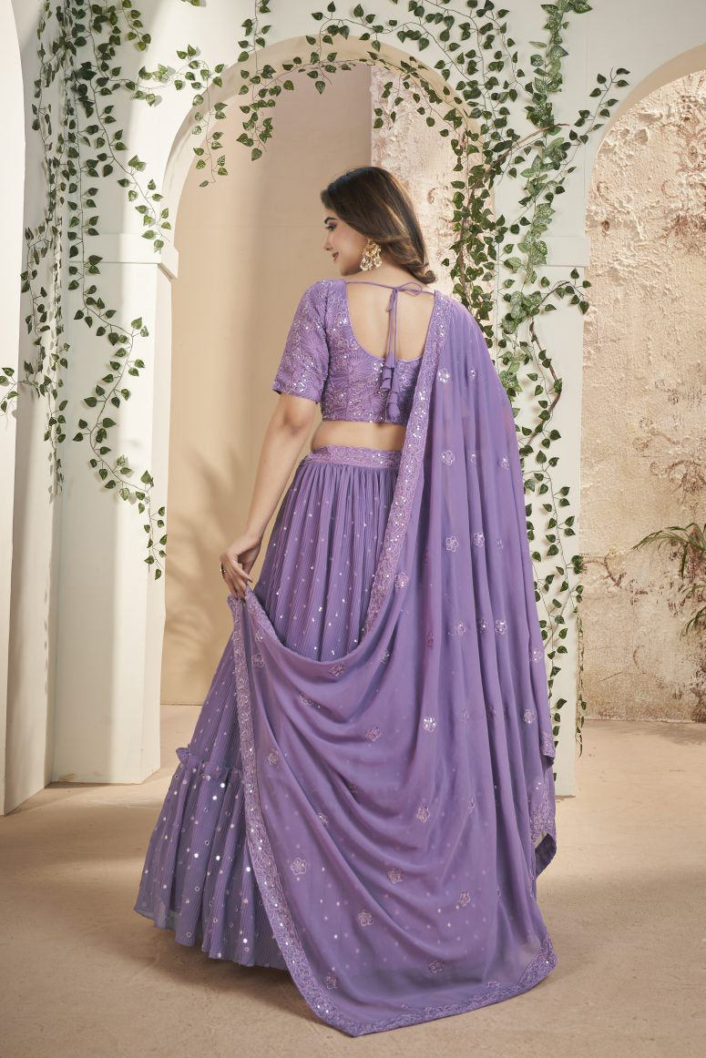 New Semi Stitiched Lehenga Choli