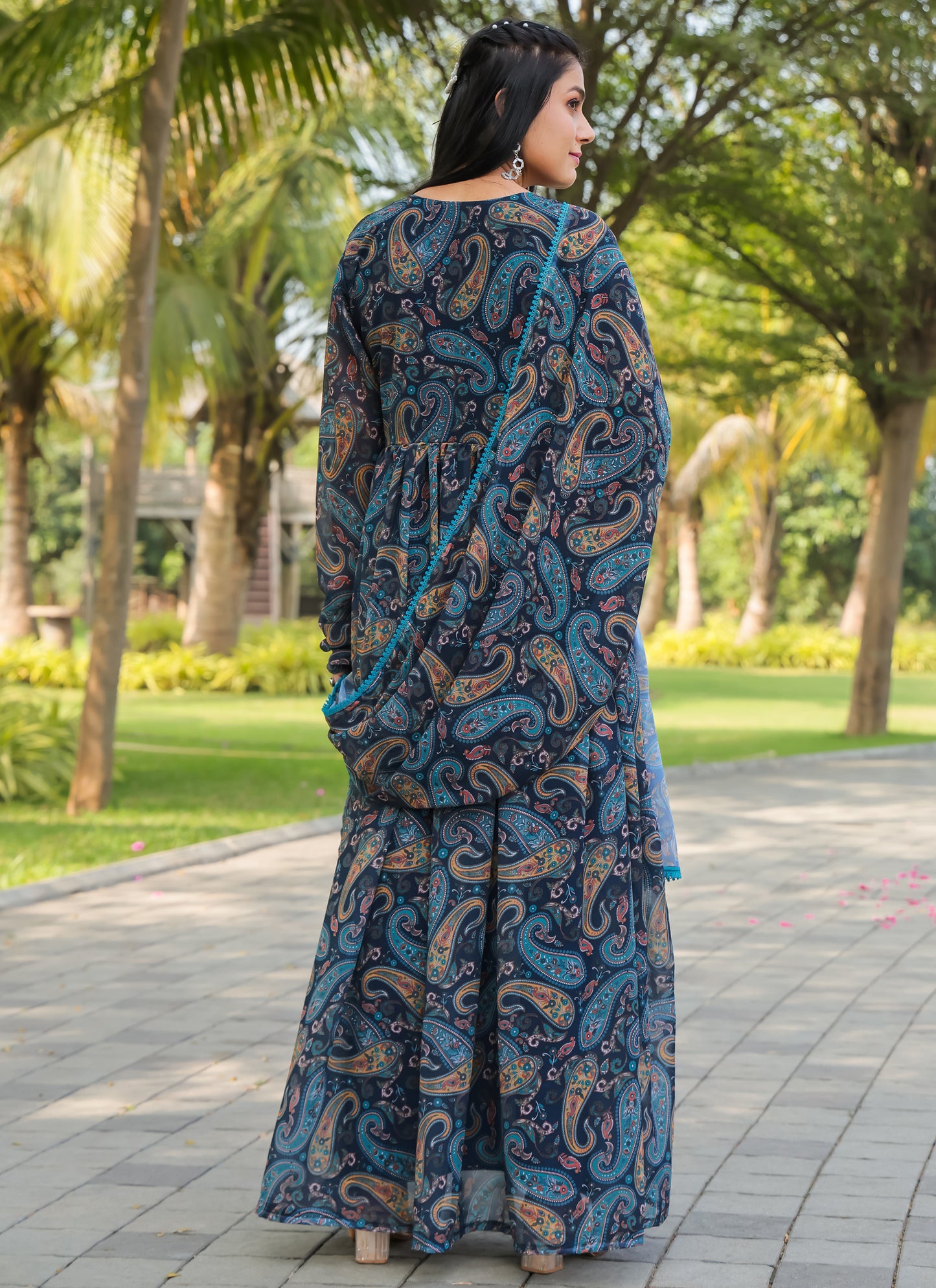 ReadyMade Gown With Duppatta