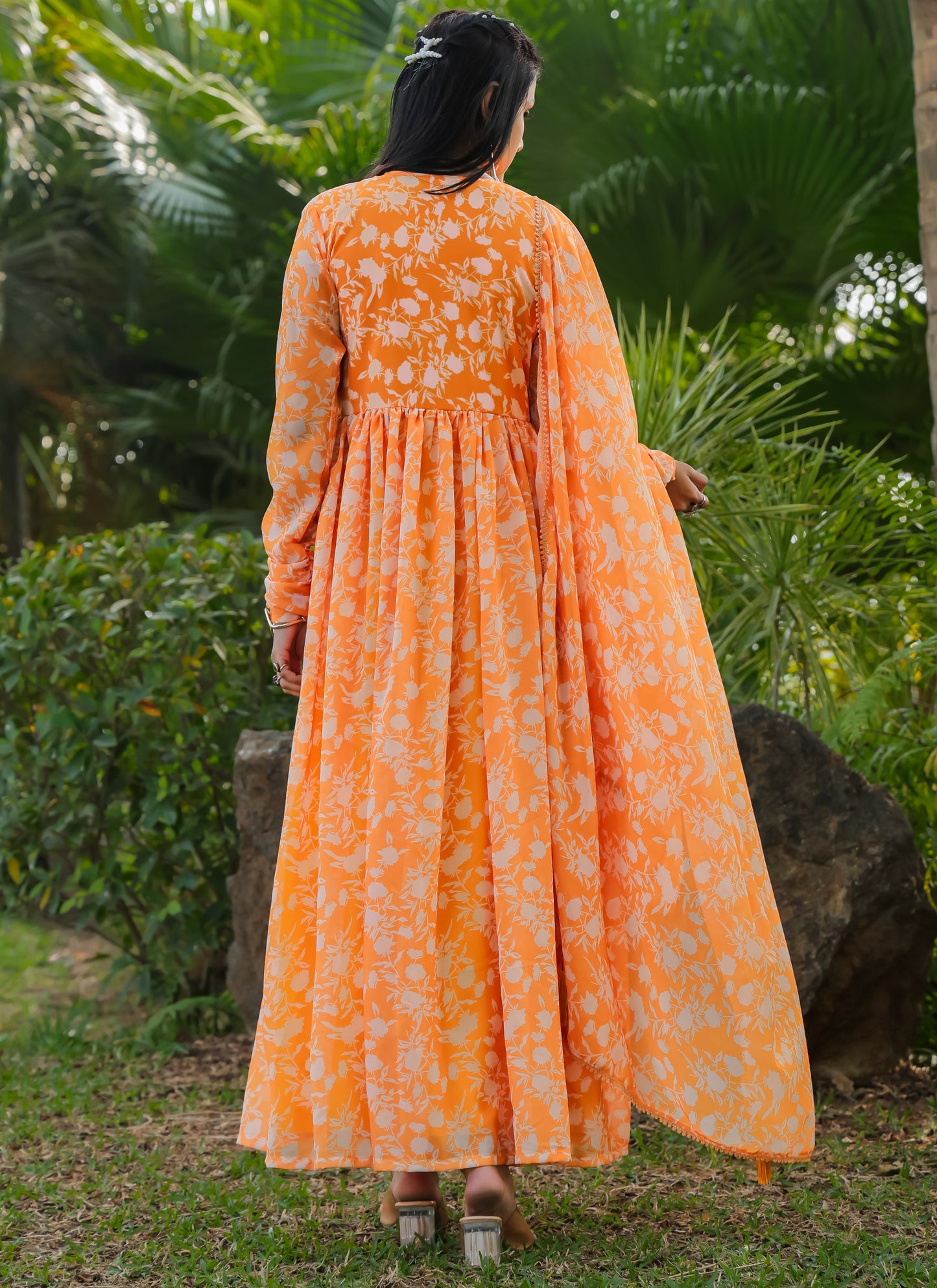 ReadyMade Gown With Duppatta