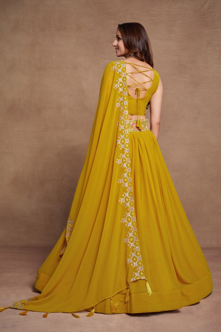 New Semi Stitiched Lehenga Choli