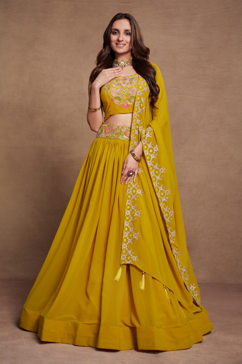 New Semi Stitiched Lehenga Choli