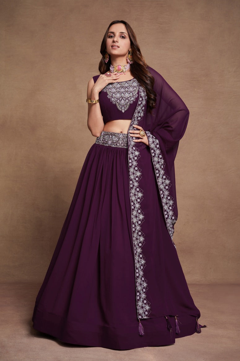 New Semi Stitiched Lehenga Choli