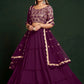 New Semi Stitiched Georgette Lehenga Choli