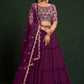 New Semi Stitiched Georgette Lehenga Choli