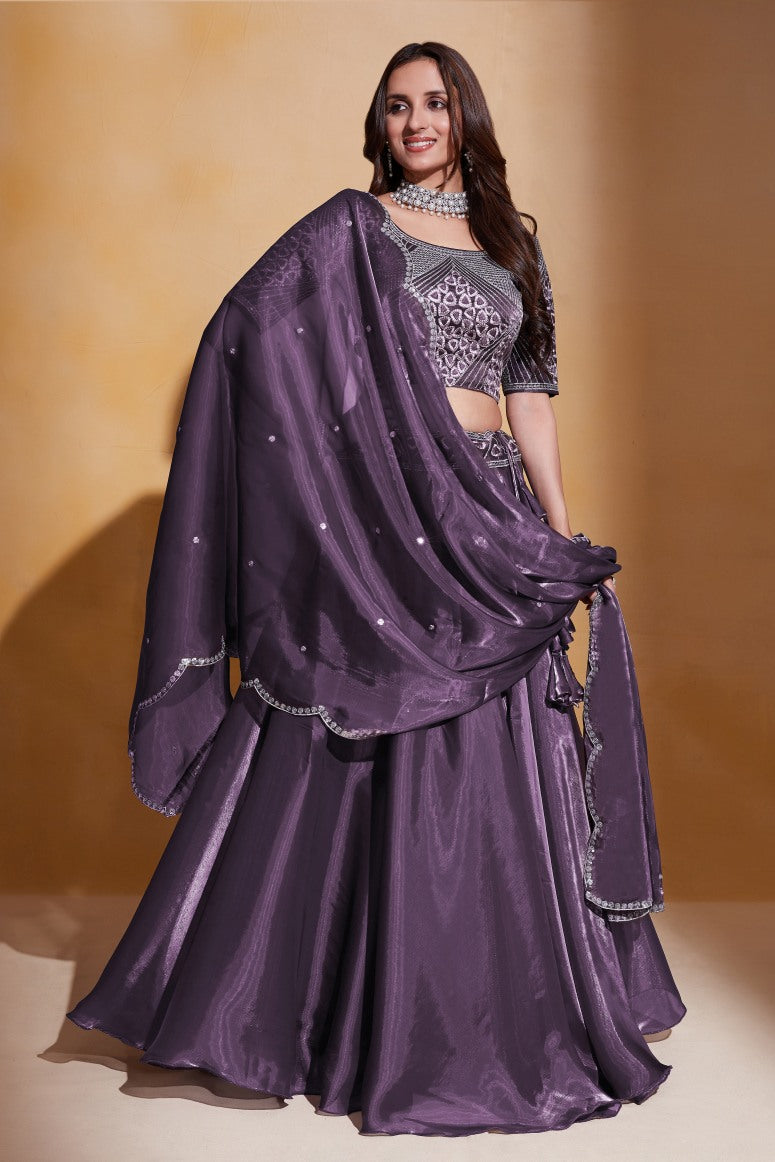 New Semi Stitiched Lehenga Choli