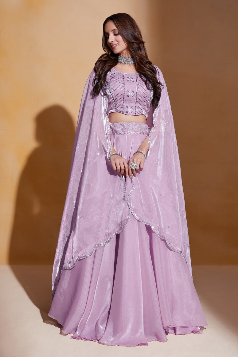 New Semi Stitiched Lehenga Choli