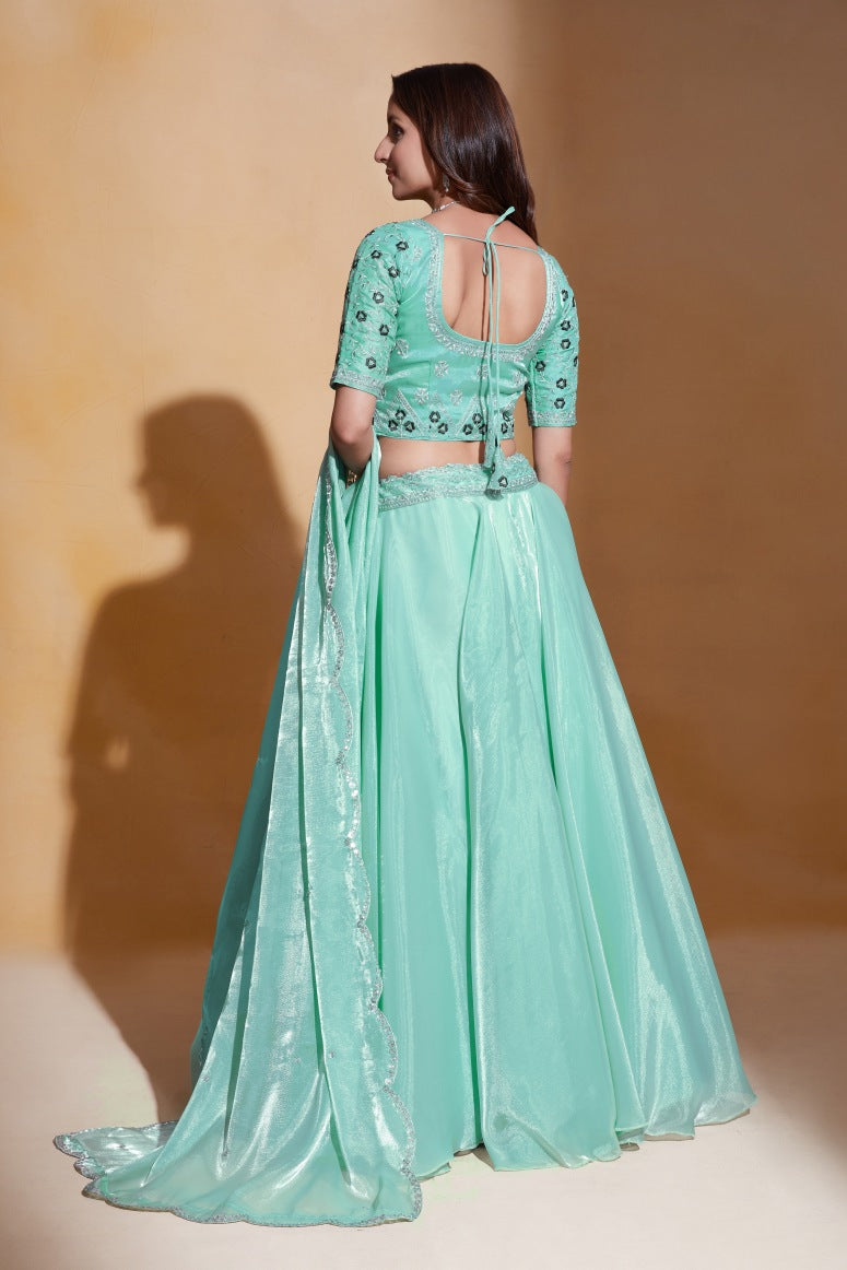 New Semi Stitiched Lehenga Choli