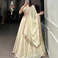 New Semi Stitiched Georgette Lehenga Choli