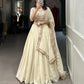 New Semi Stitiched Georgette Lehenga Choli