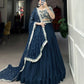 New Semi Stitiched Georgette Lehenga Choli