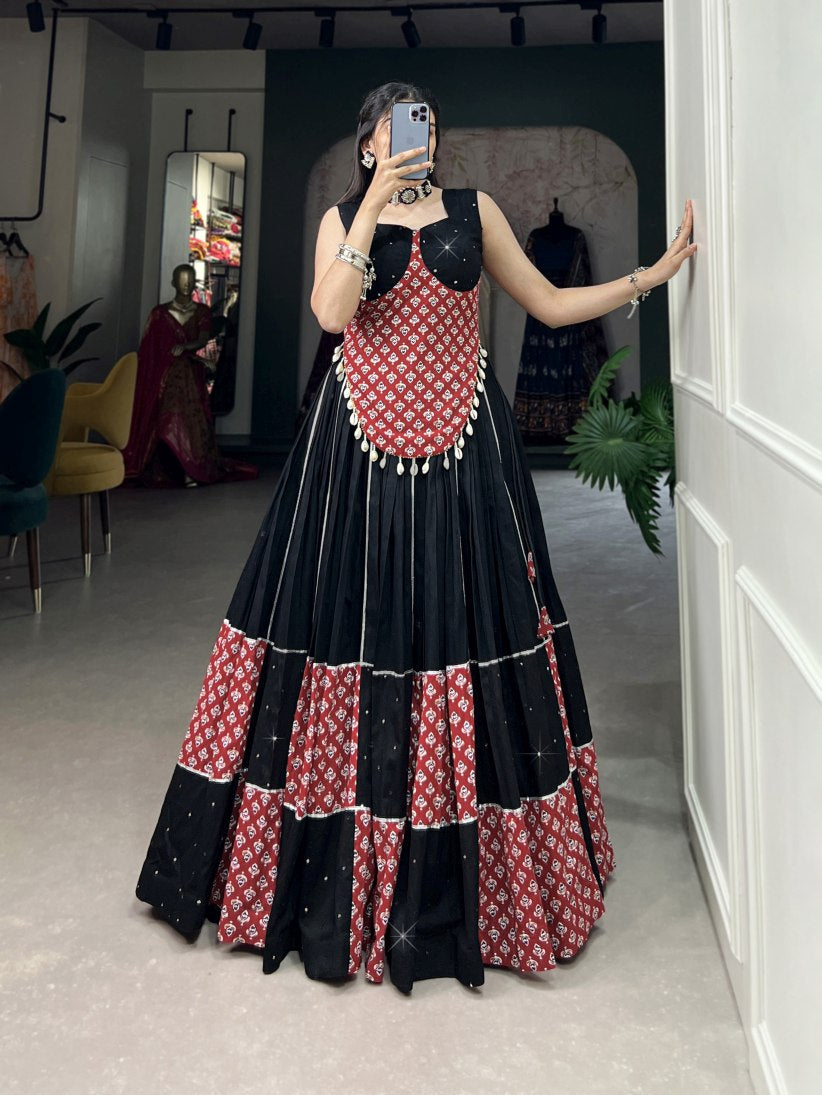 New Semi Stitiched Lehenga Choli