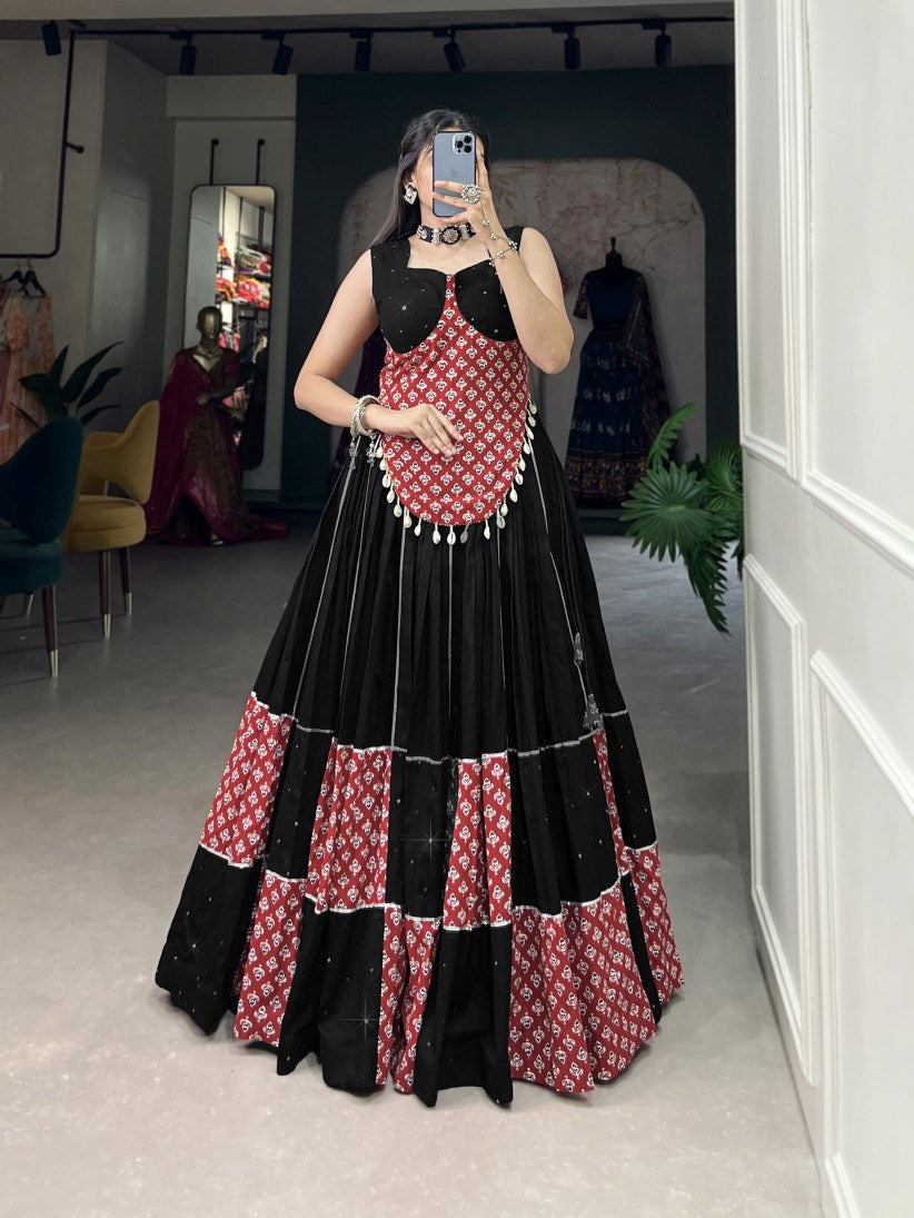 New Semi Stitiched Lehenga Choli