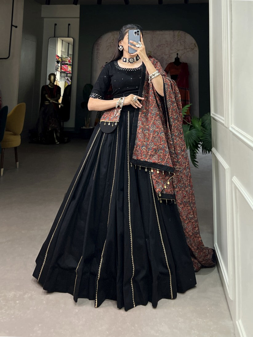 New Semi Stitiched Lehenga Choli