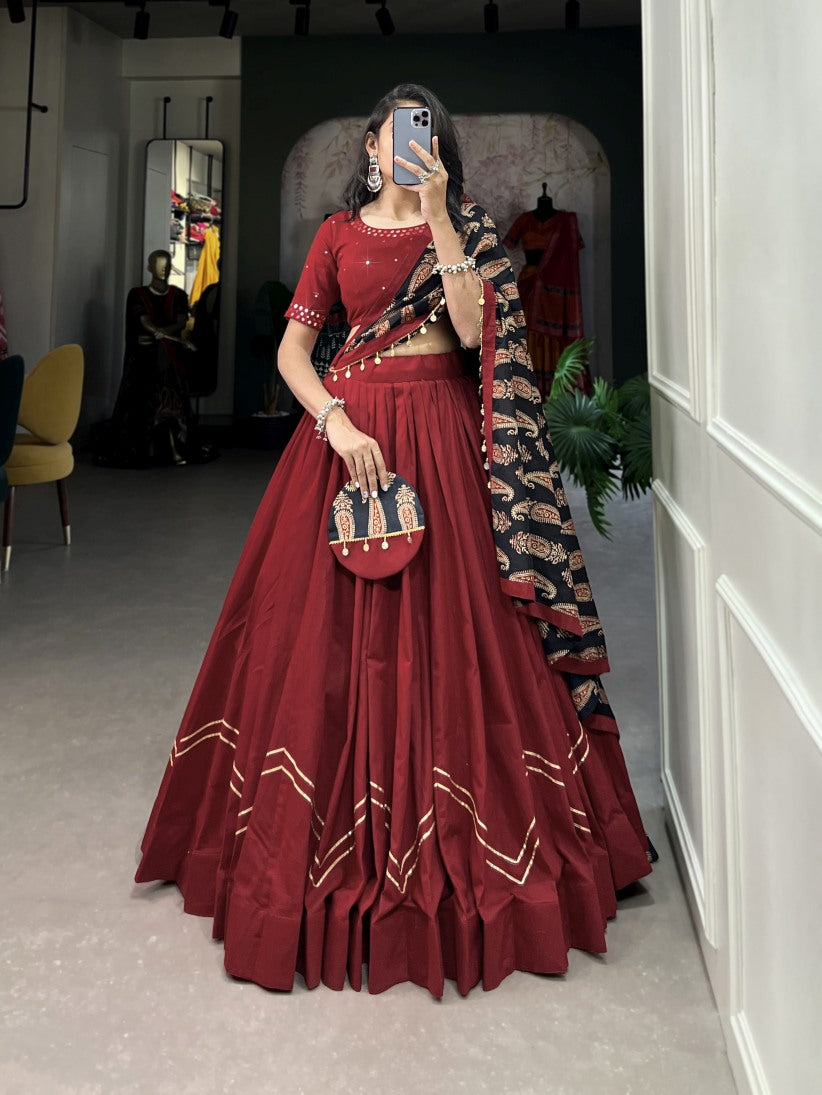 New Semi Stitiched Lehenga Choli