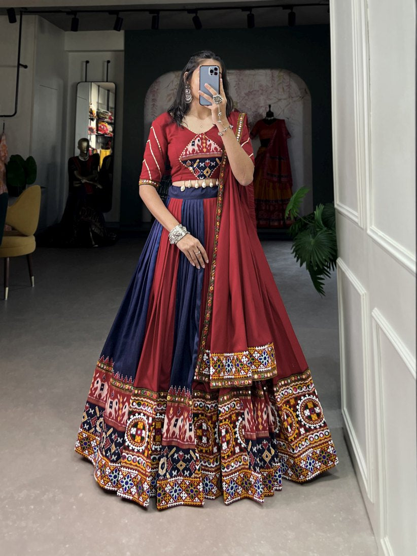 New Semi Stitiched Lehenga Choli