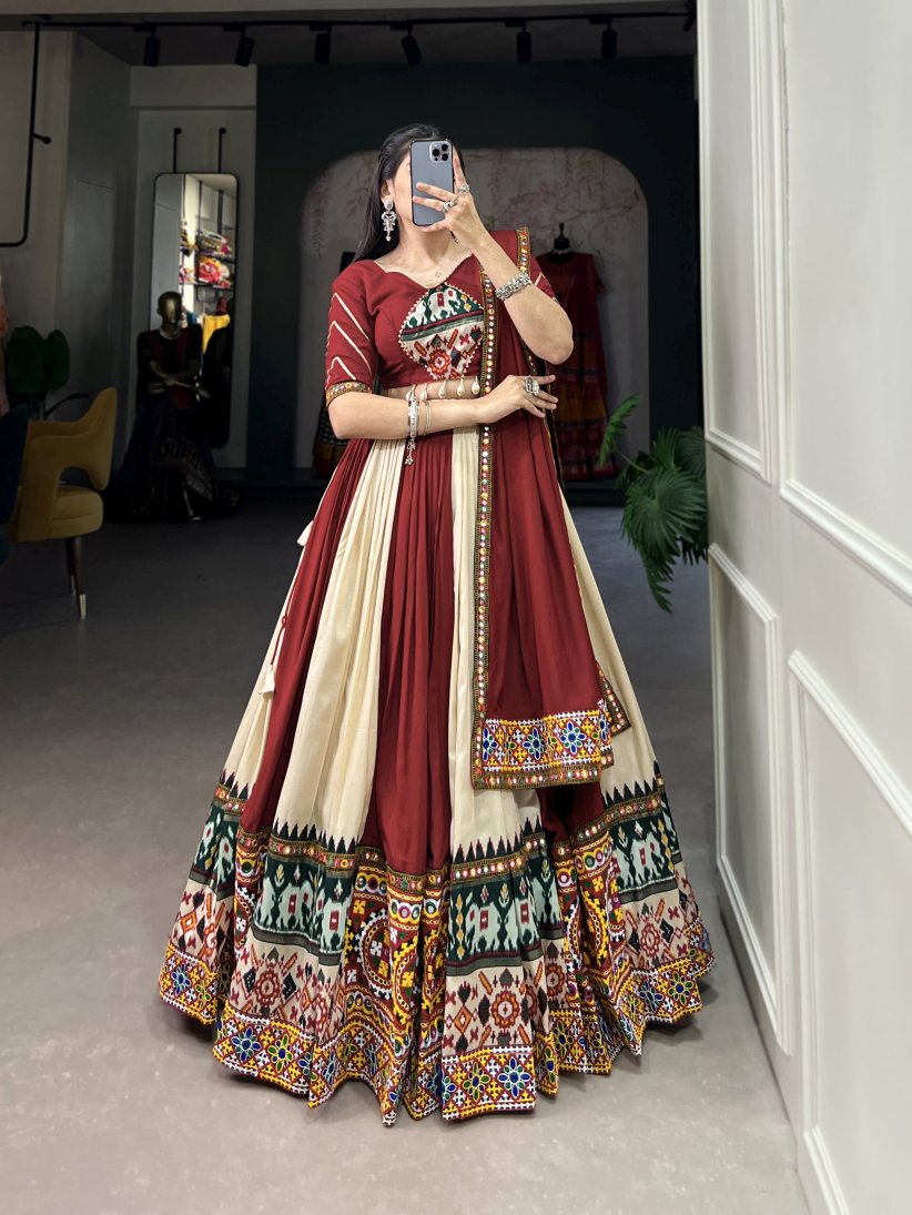 New Semi Stitiched Lehenga Choli