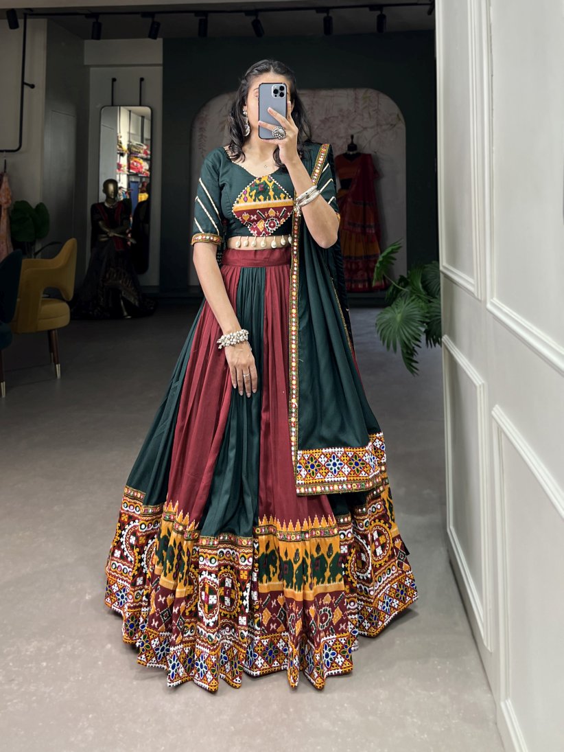 New Semi Stitiched Lehenga Choli