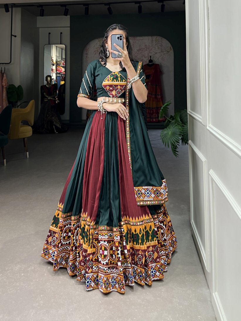 New Semi Stitiched Lehenga Choli