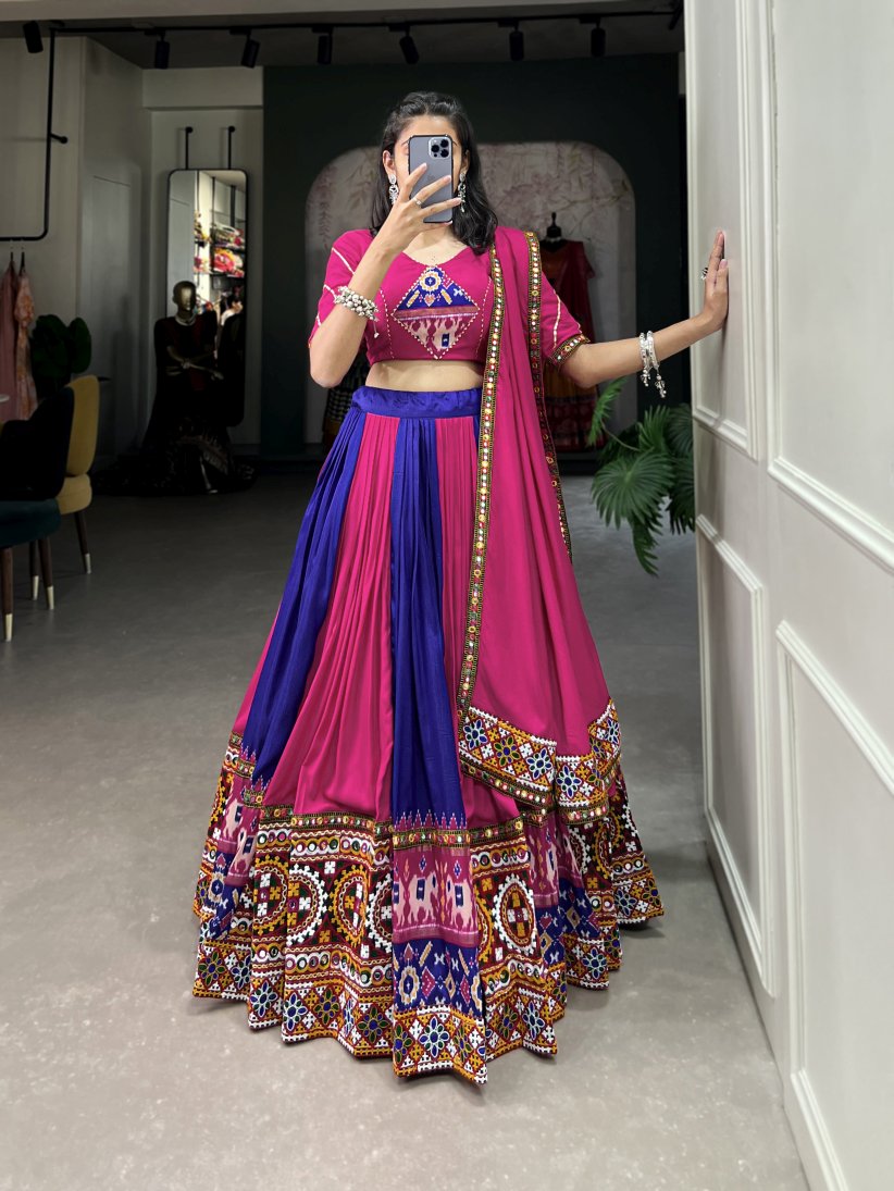 New Semi Stitiched Lehenga Choli