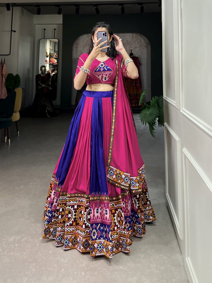 New Semi Stitiched Lehenga Choli