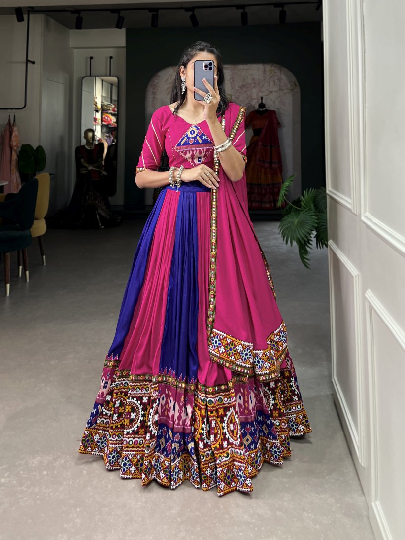 New Semi Stitiched Lehenga Choli