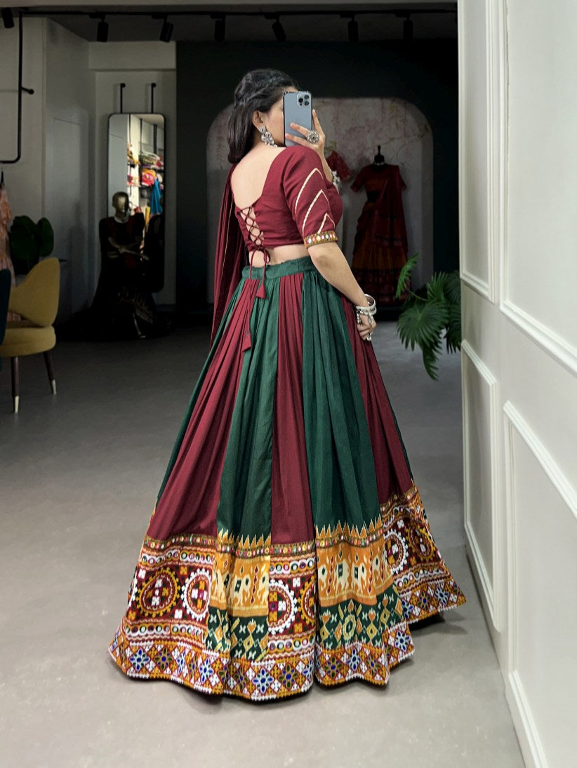 New Semi Stitiched Lehenga Choli