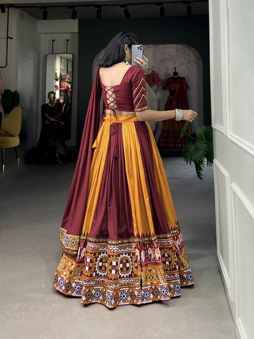 New Semi Stitiched Lehenga Choli