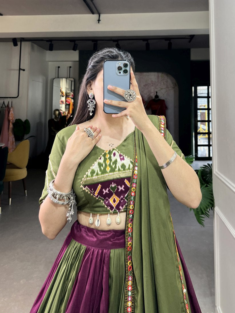 New Semi Stitiched Lehenga Choli