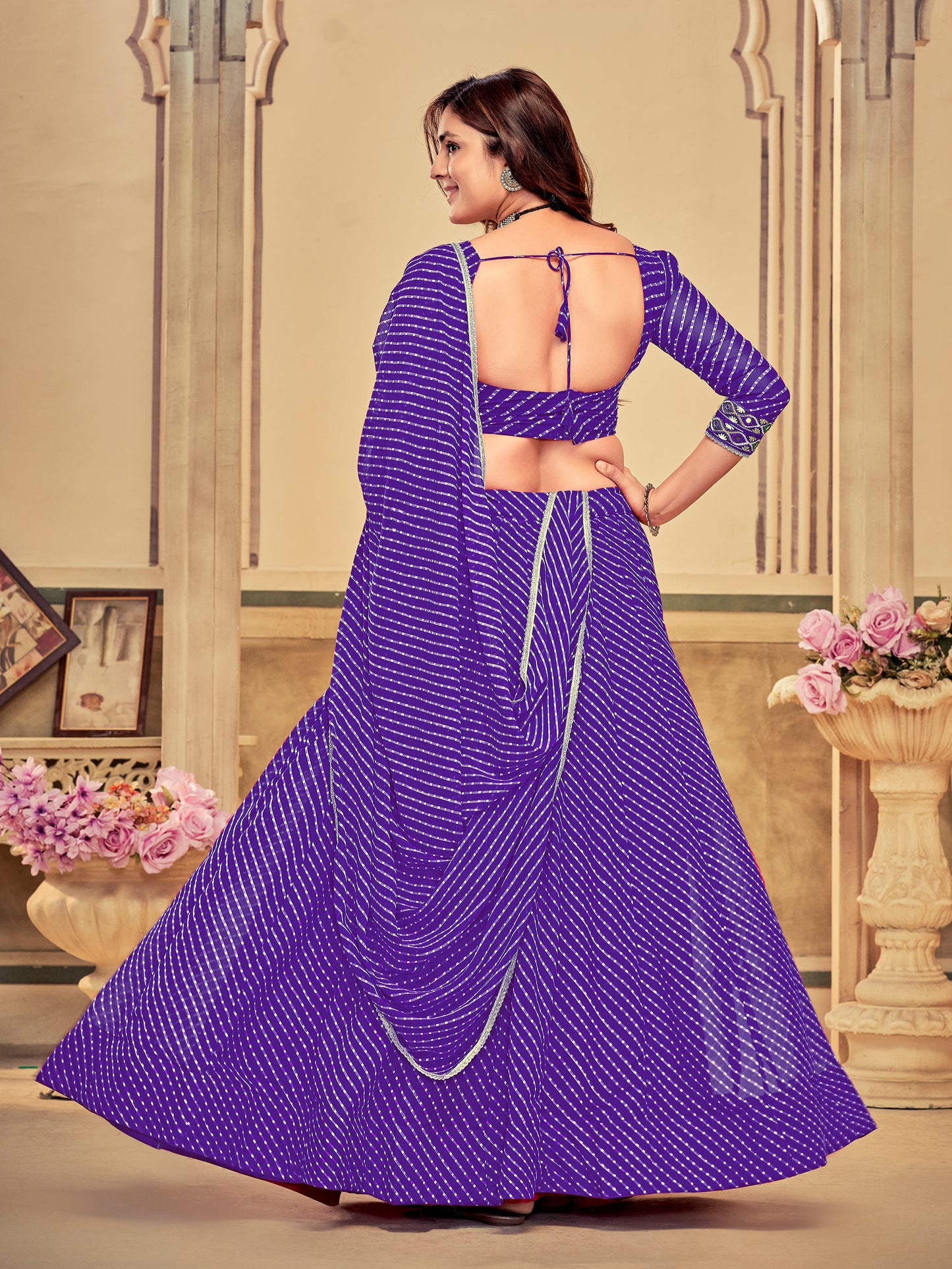 New Semi Stitiched Lehenga Choli