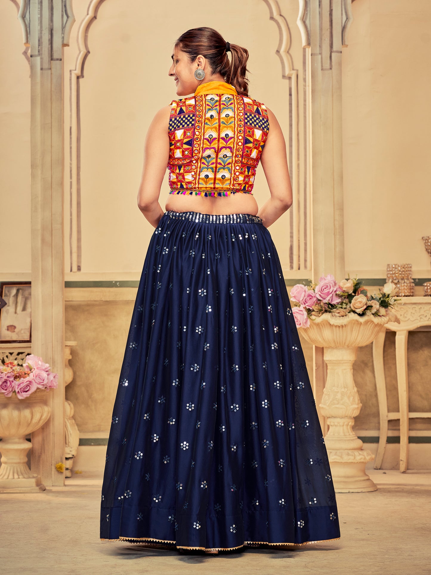 New Semi Stitiched Lehenga Choli