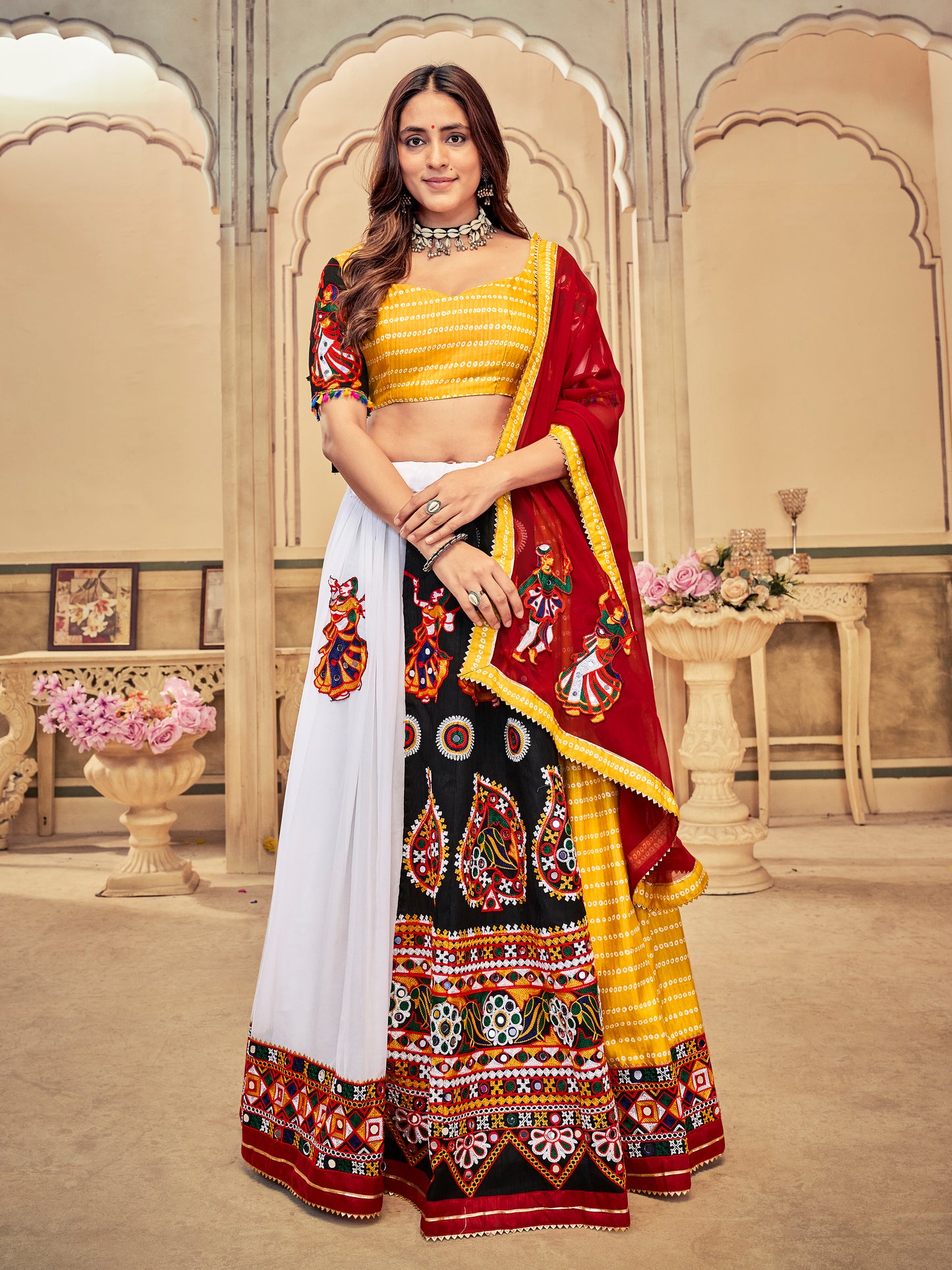 New Semi Stitiched Lehenga Choli