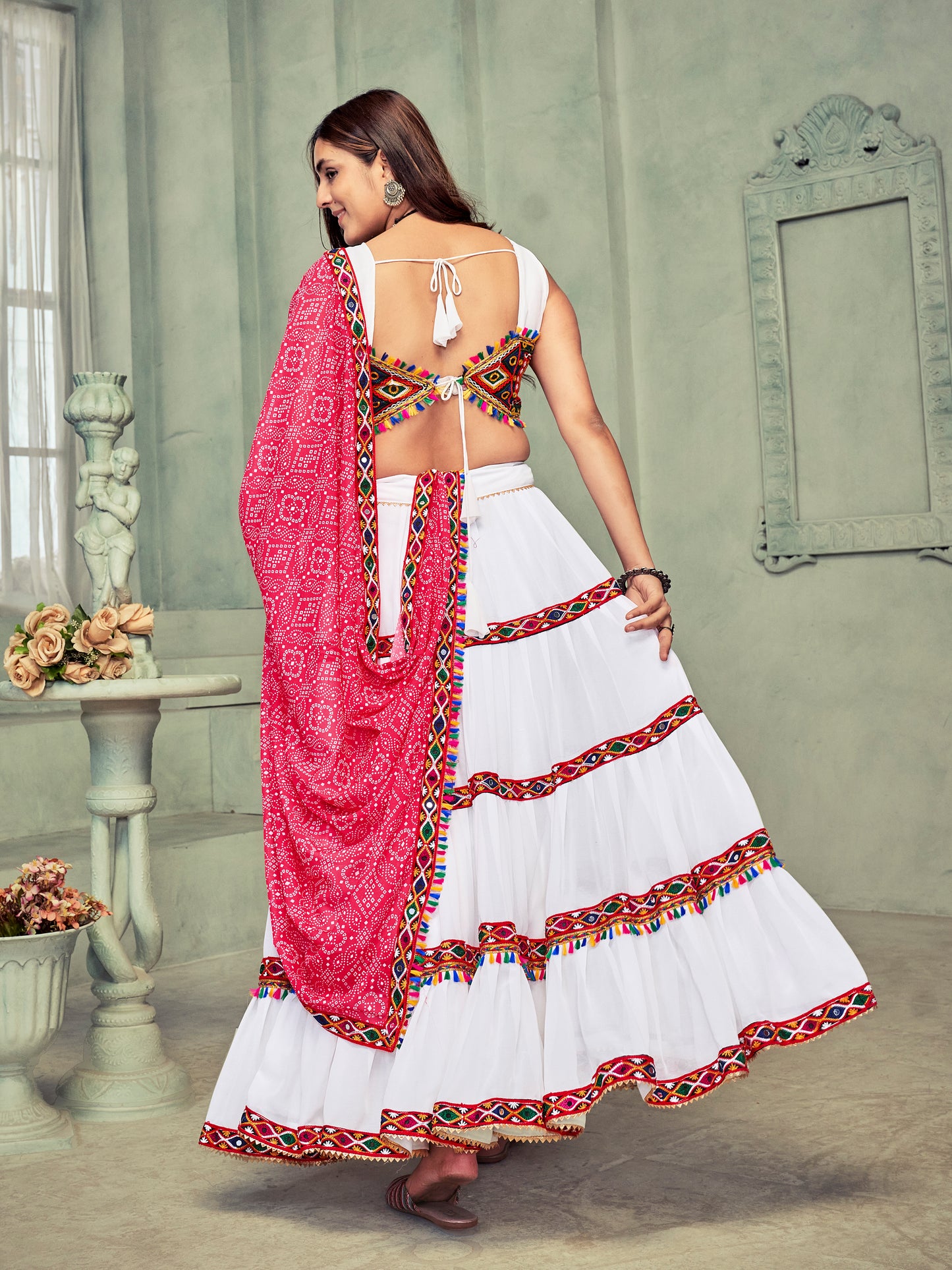 New Semi Stitiched Lehenga Choli