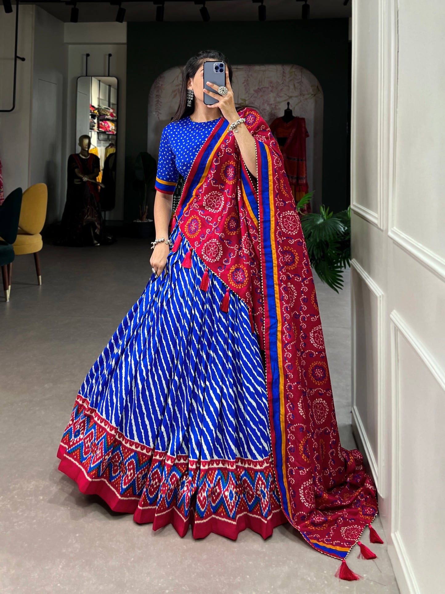 New Semi Stitiched Lehenga Choli