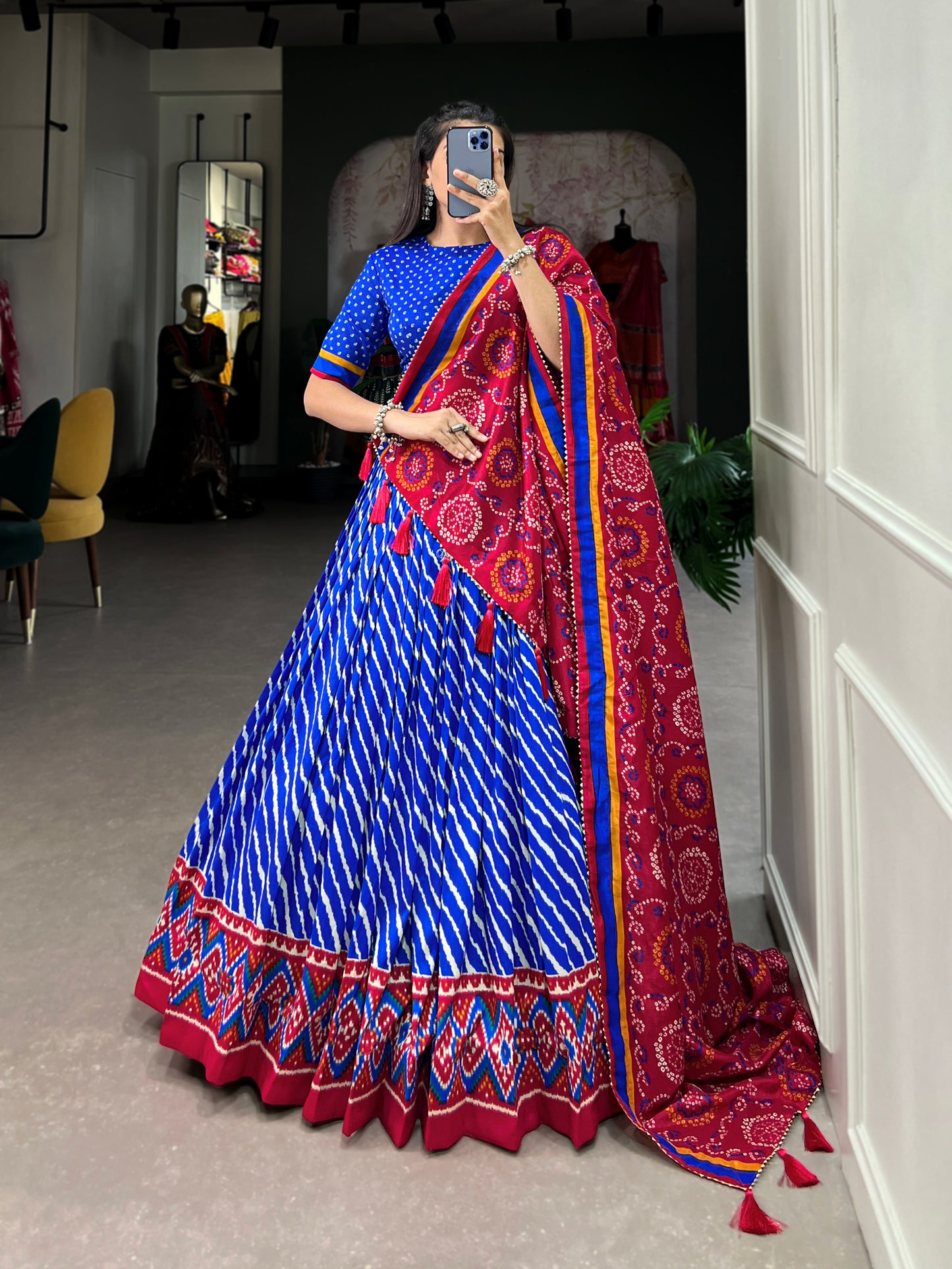 New Semi Stitiched Lehenga Choli