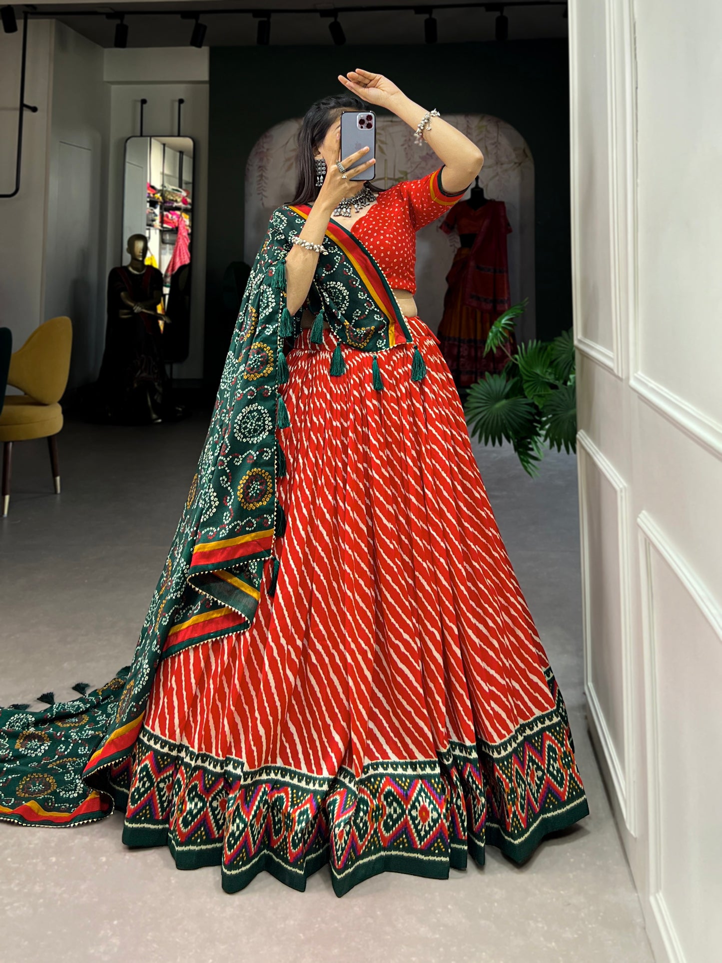 New Semi Stitiched Lehenga Choli